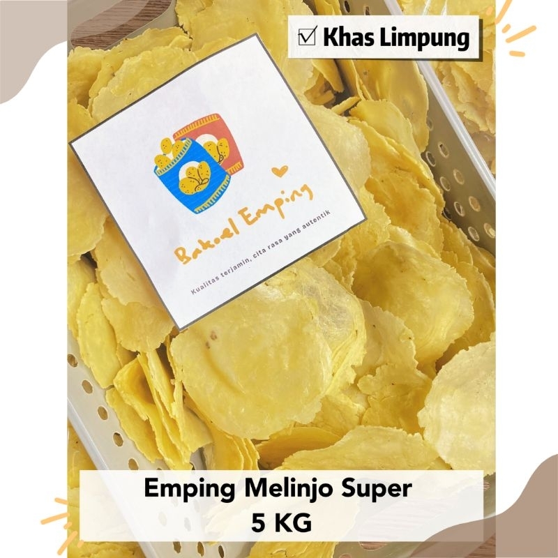 

Emping Melinjo Mentah Khas Limpung 5KG