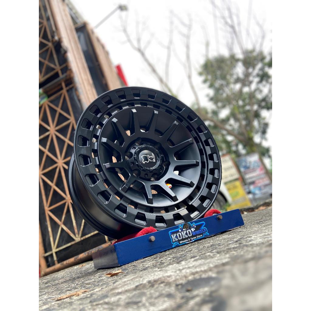 Velg Mobil Black Rhino Barrage  R18 untuk Fortuner Pajersport Triton