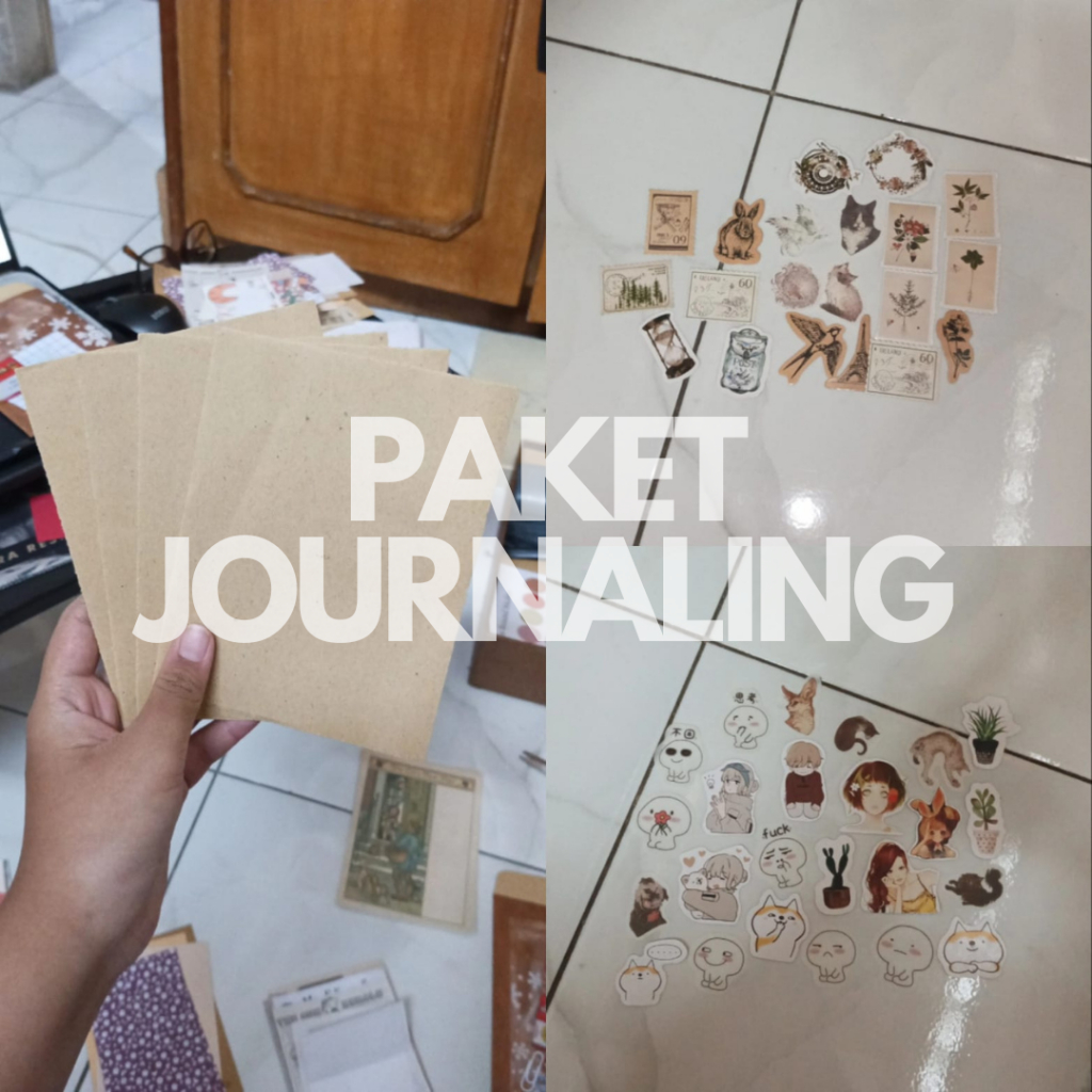 

PAKET | JOURNAL KIT HIASAN JOURNALING