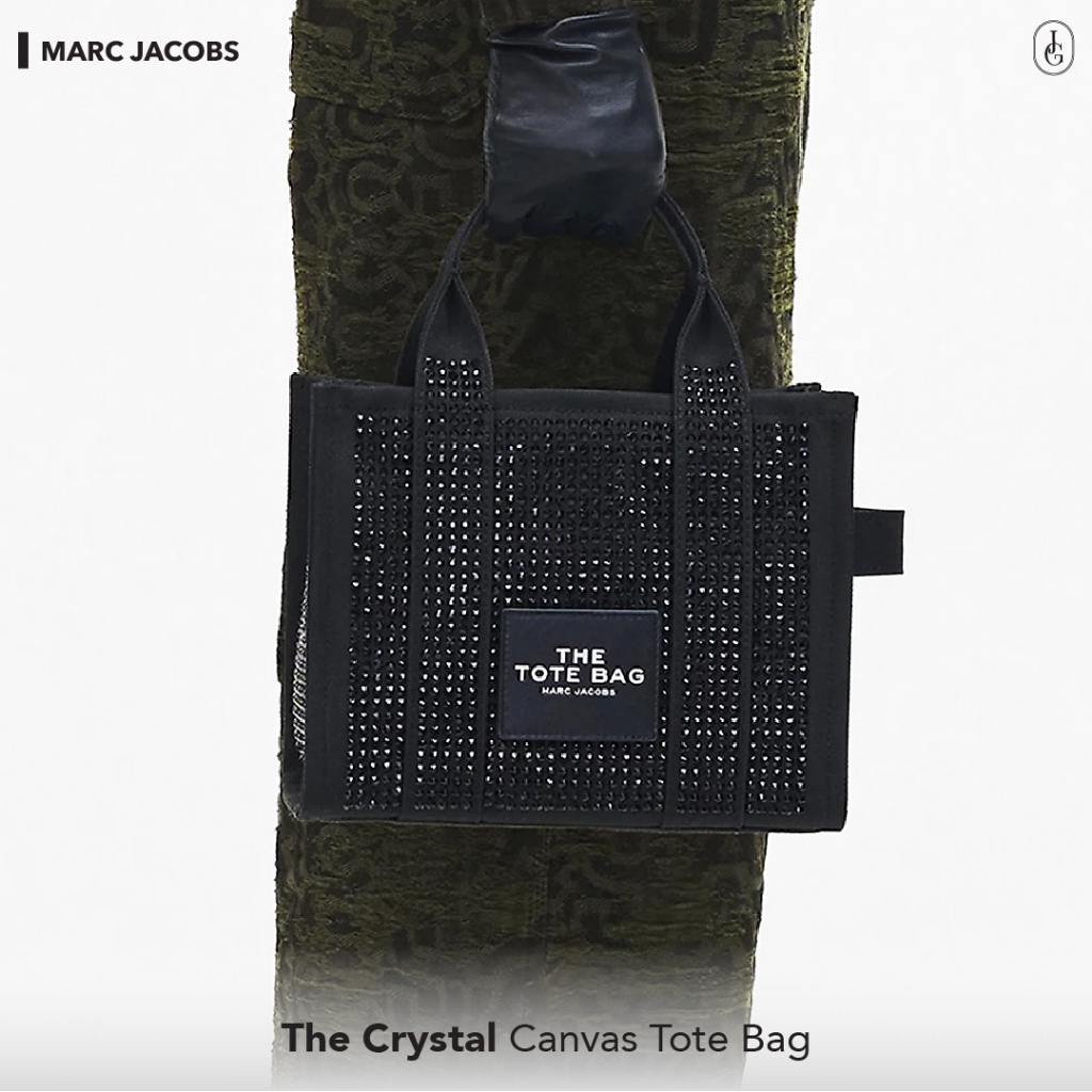 Marc Jacobs The Crystal Canvas Tote Bag