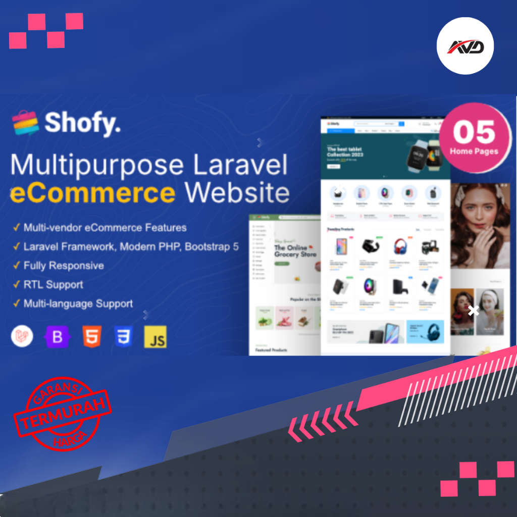 Shofy - eCommerce & Marketplace Laravel Source Code