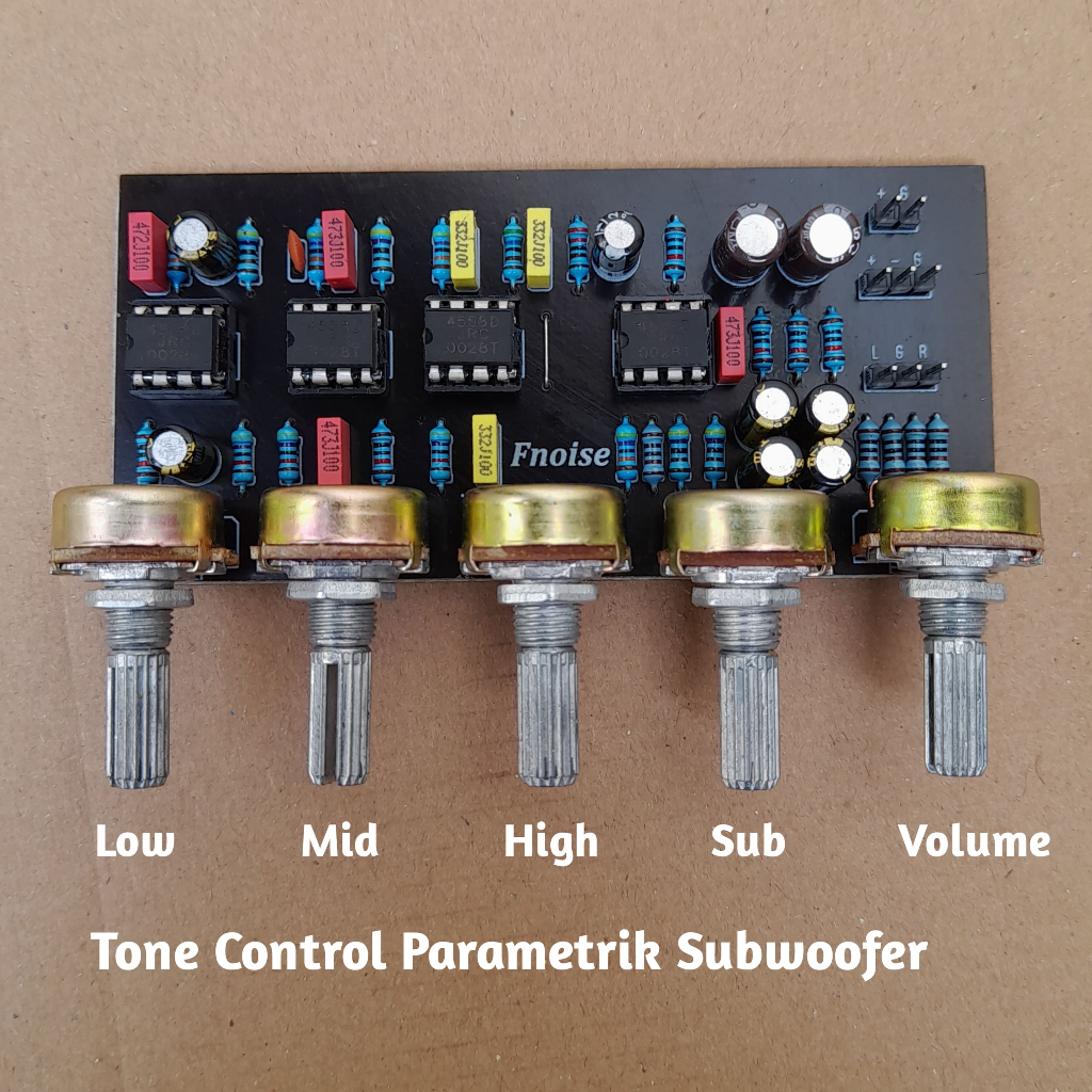 Kit Tone Control Parametrik Subwoofer