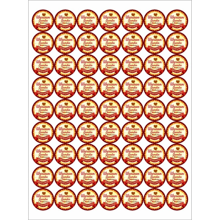 

Cetak Stiker Label A3+ label sticker chromo print A3+ cetak saja