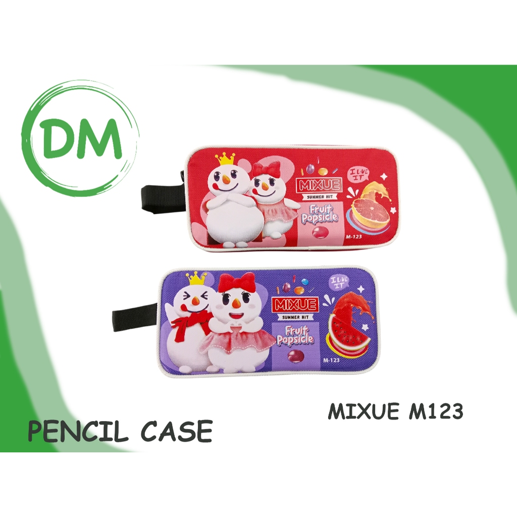 

MIXUE M-123 KOTAK PENSIL TEMPAT PENSIL PENCIL CASE KANVAS