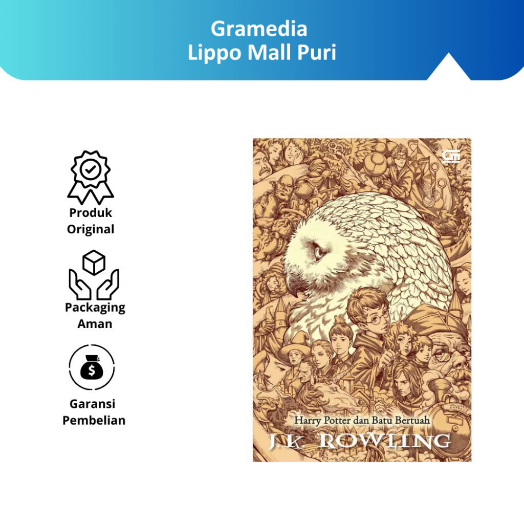 Gramedia Lippo Mall Puri - Buku Harry Potter #1: Harry Potter dan Batu Bertuah (Harry Potter and The