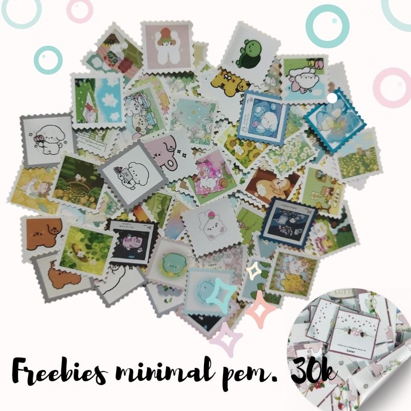 

READY STOCK STIKER ISI 50 PCS SCRAPBOOK MURAH LUCU