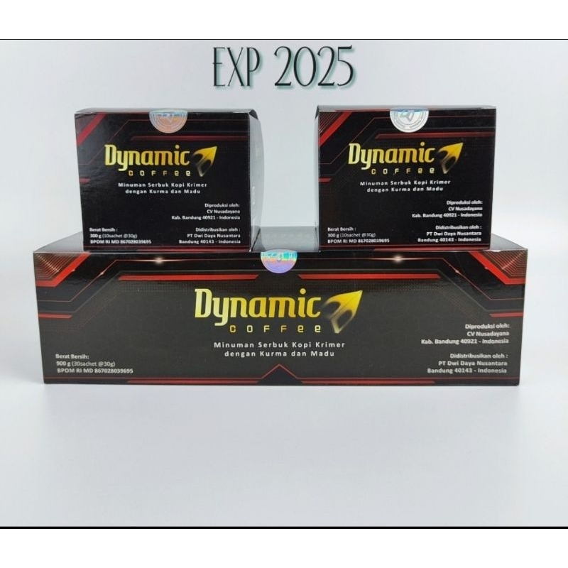 

Kopi Dynamic Original 1 box isi 10 sachet