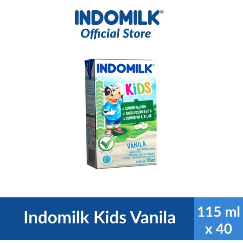 

UHT INDOMILK KIDS 115ML VANILA