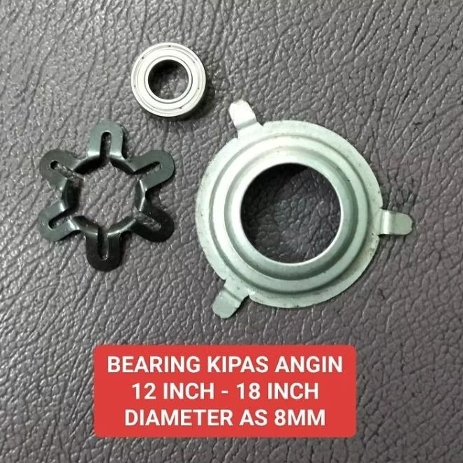 Bearing Kipas Angin 12 - 18 inch/Klem Kipas Angin (Per 1Set)