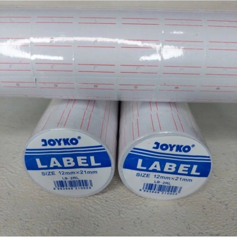 

Label harga JOYKO 12 × 21mm / perslop