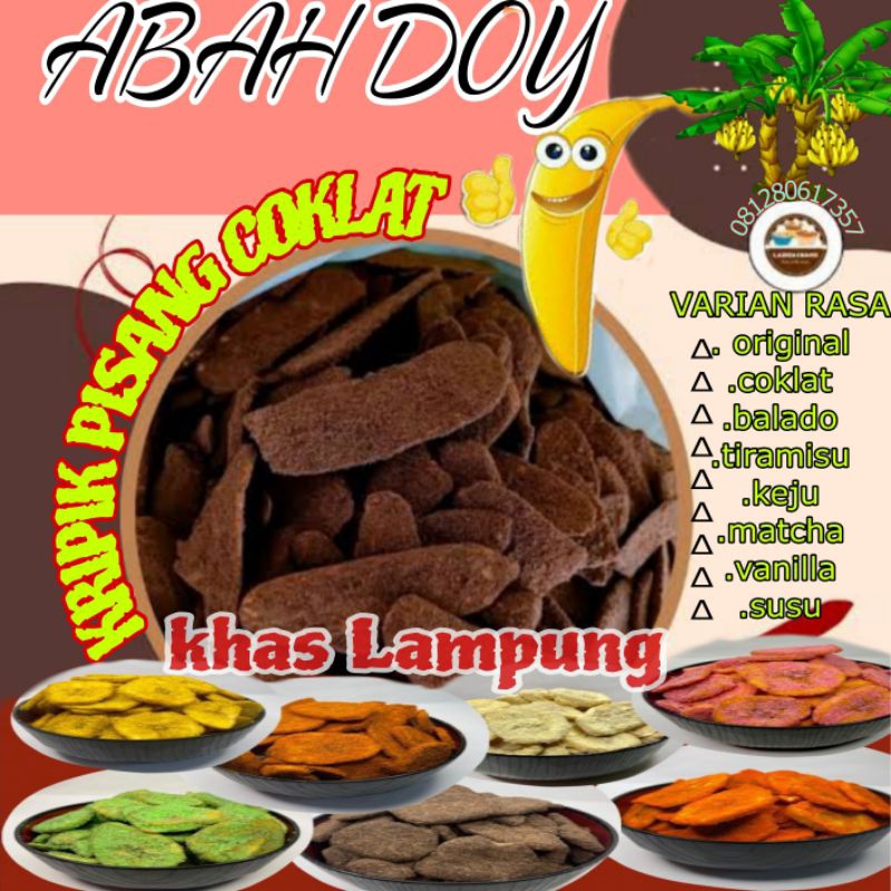 

Kripik Pisang Coklat Khas Lampung