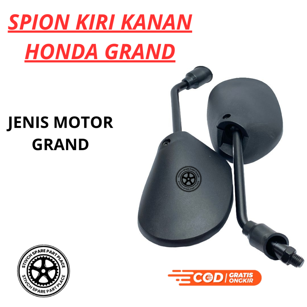 SPION KIRI KANAN HONDA GRAND / SEPASANG SPION GRAND / SPION MOTOR HONDA GRAND