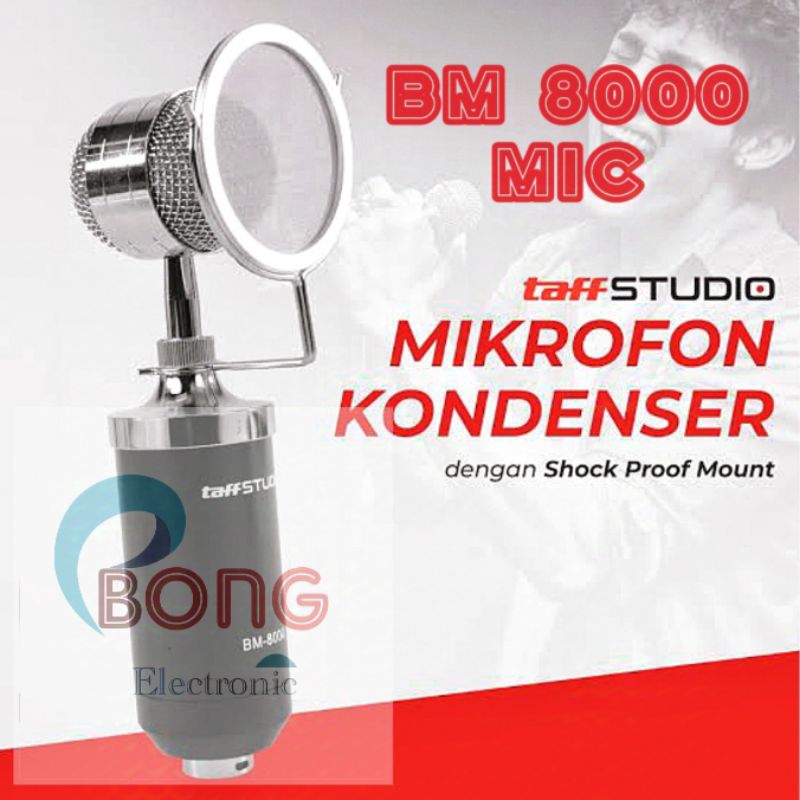 Microphone Condenser BM 8000