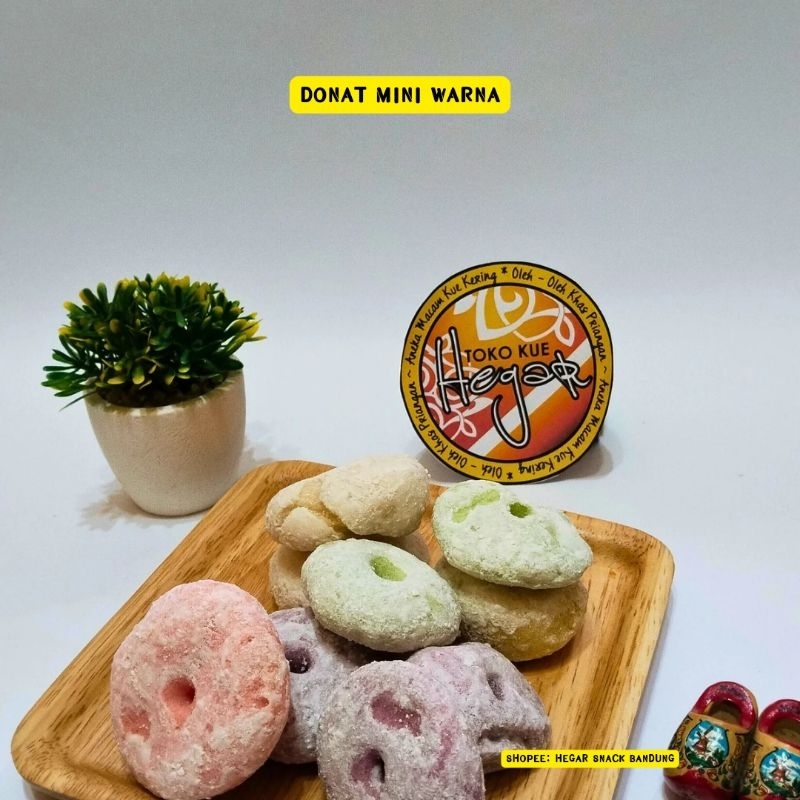 

DONAT MINI KERING WARNA WARNI