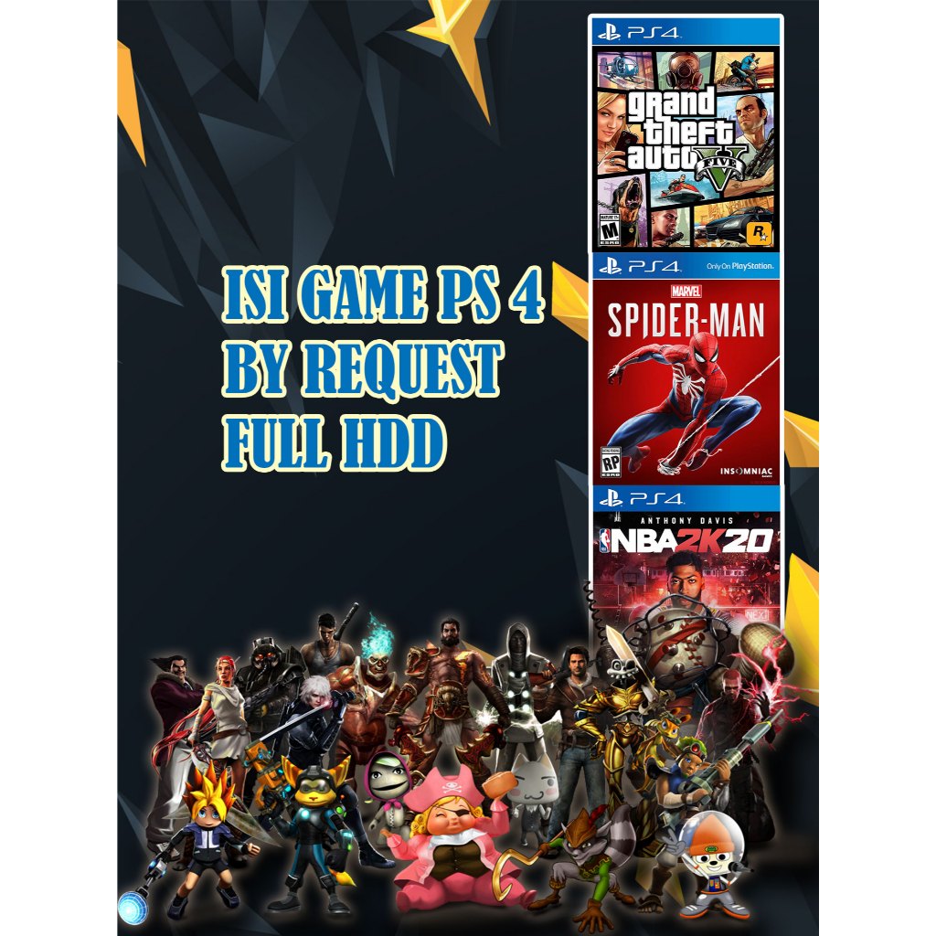 Isi Game PS4 Full Game Favorit by Request