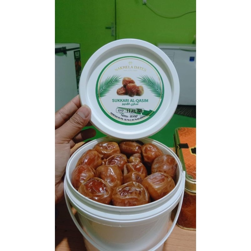 

Kurma Sukari Ember 850Gr Grade A