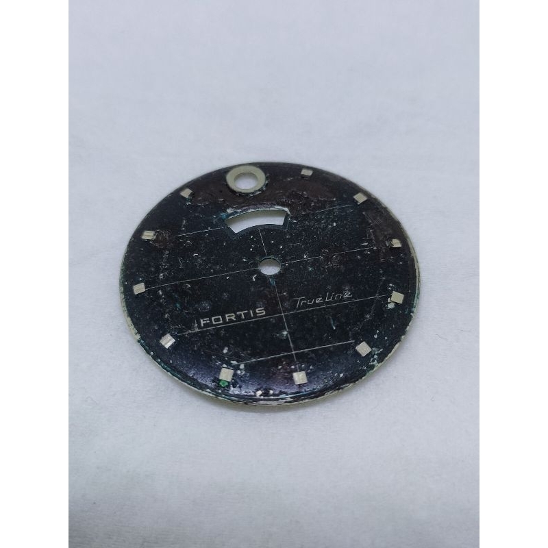 Fortis trueline dial watch vintage original part arloji lawas swiss dial plat jam tangan antik klasi