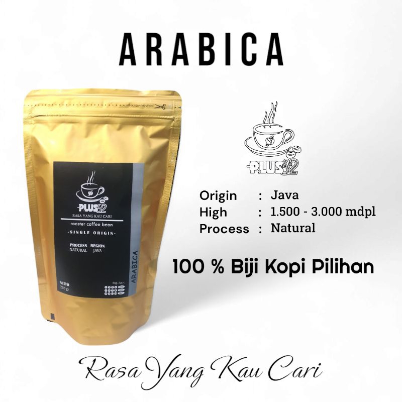 

Kopi Bubuk Arabica PLUS 62 200 gr