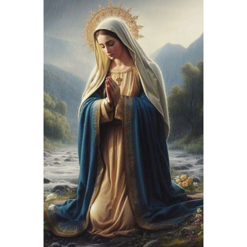 terbaru ready poster jumbo modern bunda maria14
