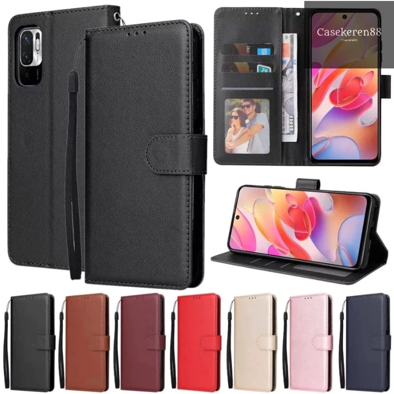 XIAOMI POCOPHONE F1 POCO F3 M3 PRO X3 NFC X3 PRO X3 GT M3 FLIP DOMPET KULIT FLIP COVER WALLET LEATHE
