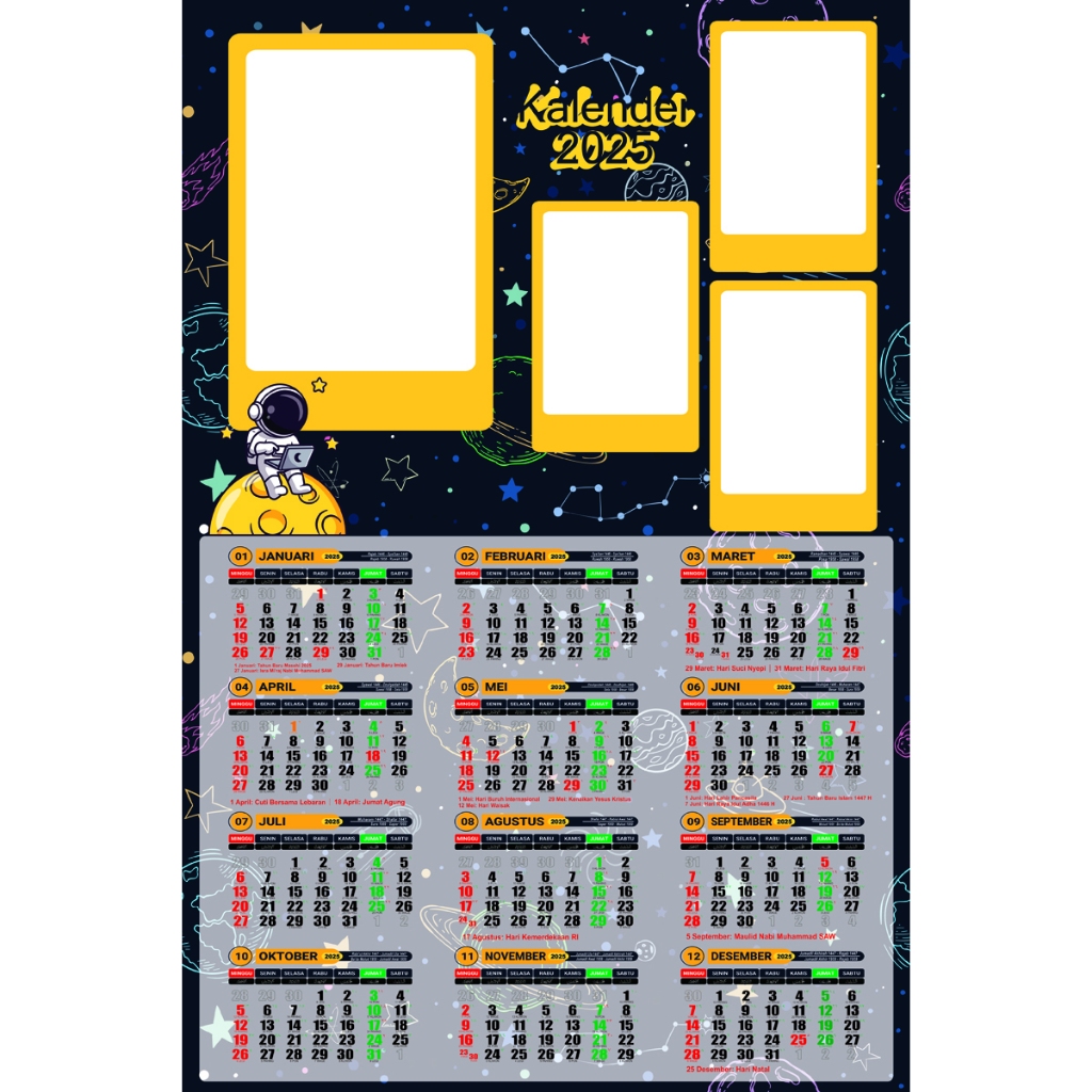 

Kalender custom menarik pasti anda suka dan bisa pilih² dulu