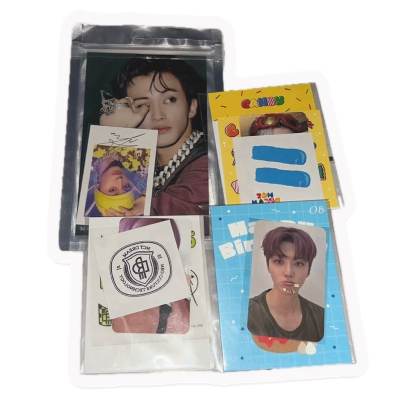 Official Merchandise/MD NCT Dream Mark Haechan Jaemin Sealed & Unsealed