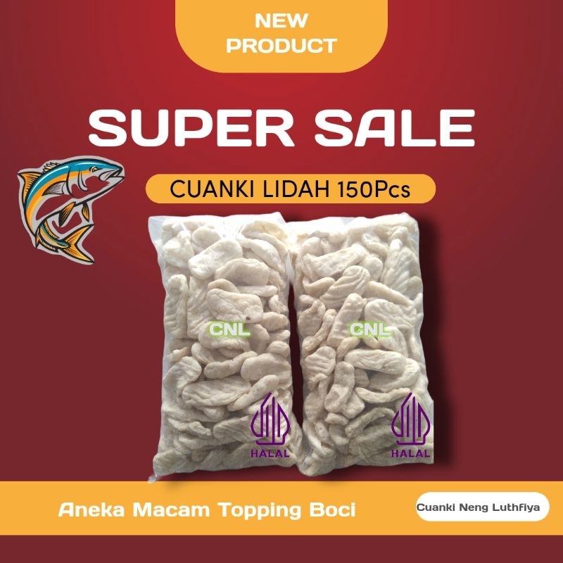 

Cuanki Lidah 150Biji Termurah Free Bubble wrap Bisa COD