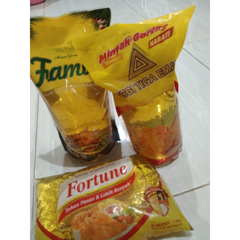 

minyak goreng kemasan 1 liter