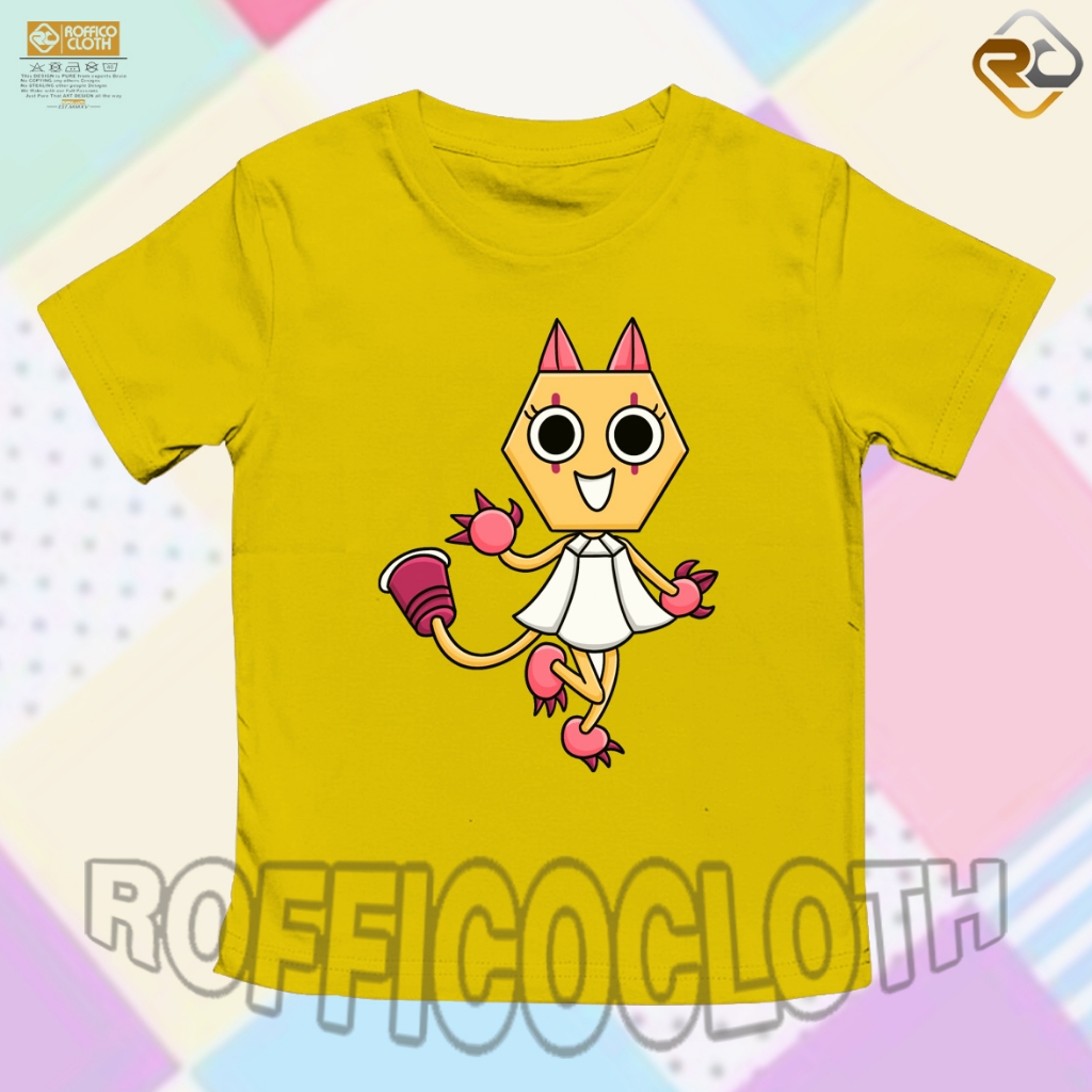BAJU ANAK KAOS ANAK Scraps Dandy's World  - ROFFICO CLOTH