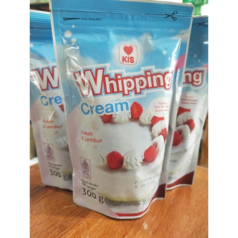 

KIS Whipping Cream Kokoh & Lembut 300 g