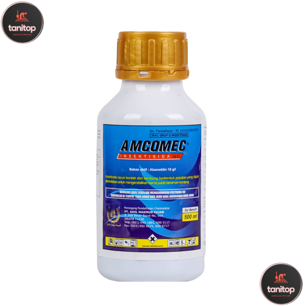 Munich Amcomec 500 ml Abamektin Insektisida Thrips Ampuh