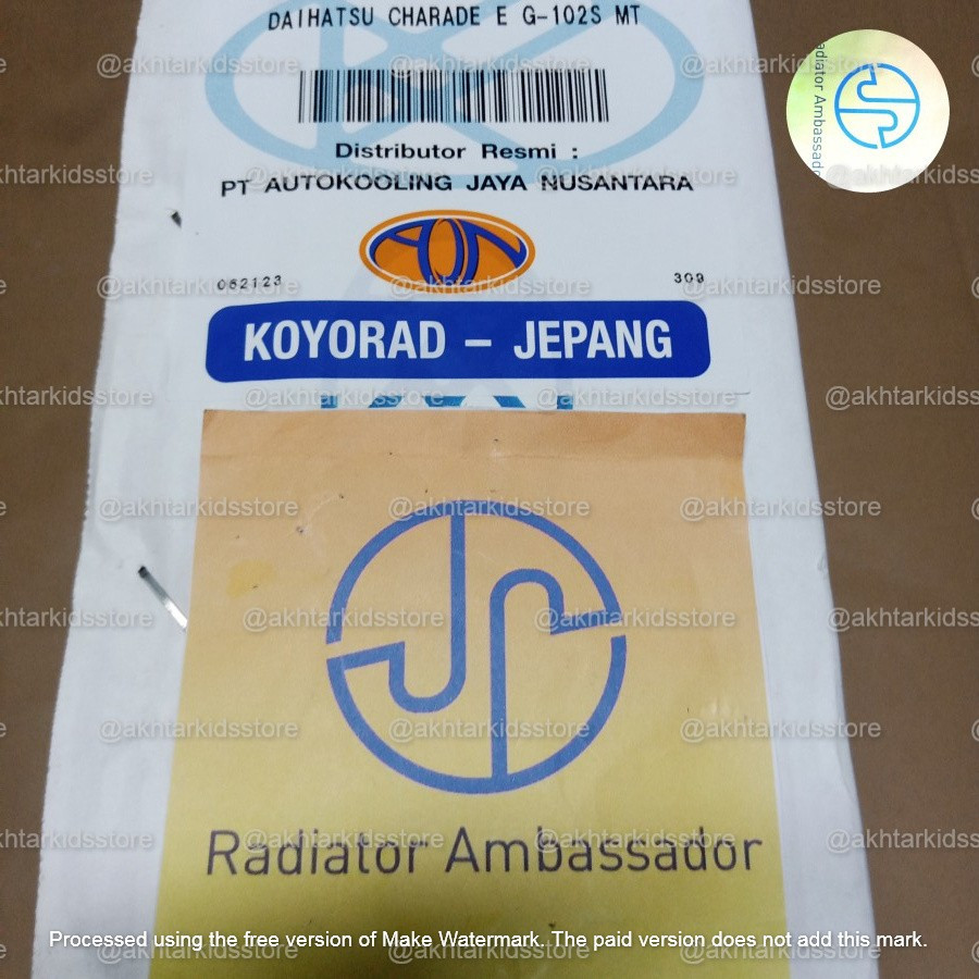 Radiator Daihatsu Classy Charade Manual Koyorad