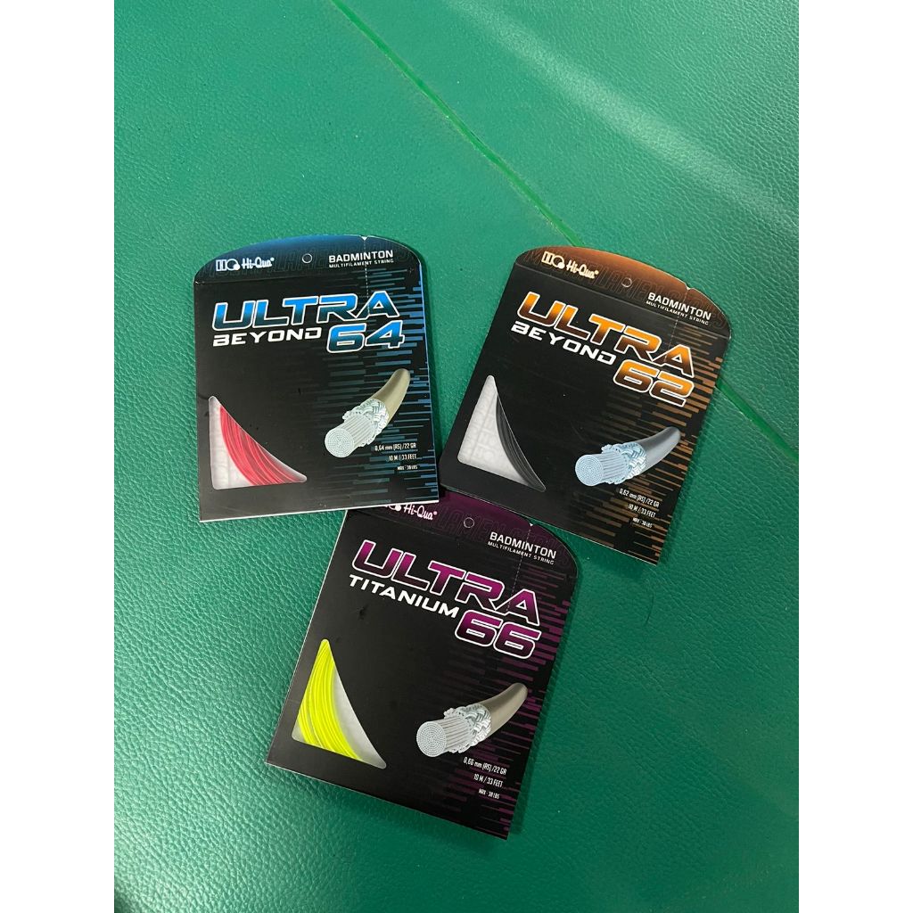 Senar Badminton Hiqua Ultra 62 64 66