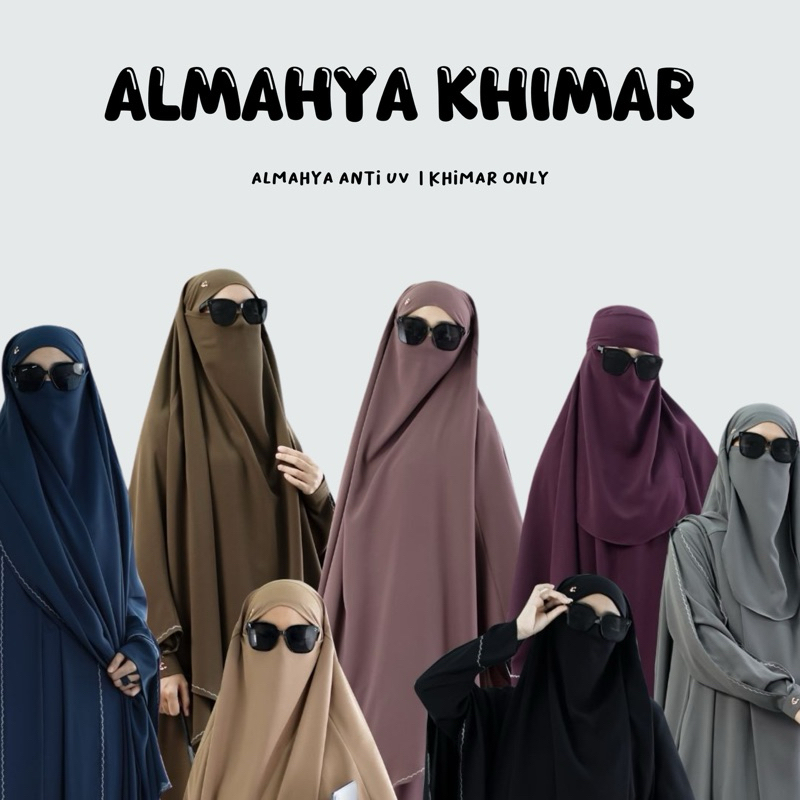 ALMAHYA  - French khimar | Khimar Only ZAKIA MUSLIMAH WEAR
