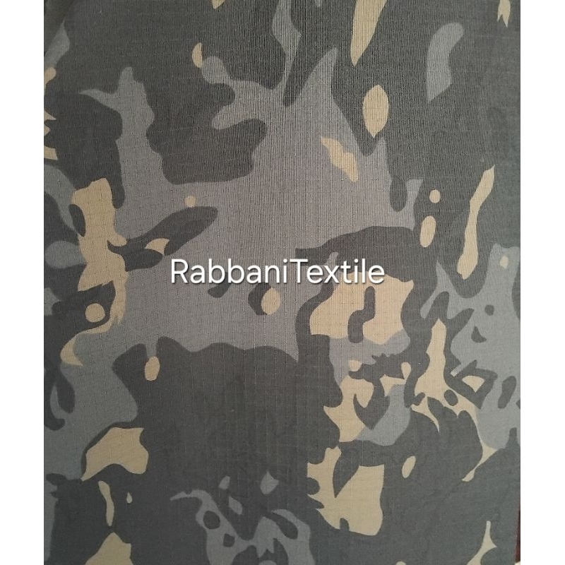 bahan kain loreng Ripstop multikambleck kain Loreng multikambleck