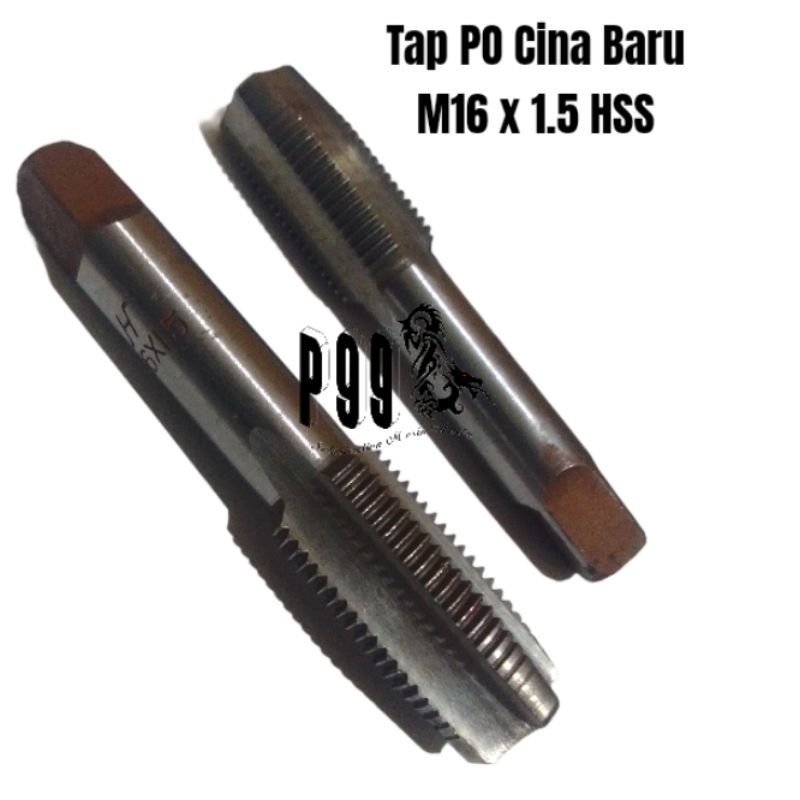 tap M16 × 1.5 hss tap ulir drat hand tap m16×1.5 bukan yamawa osg guhring nachi
