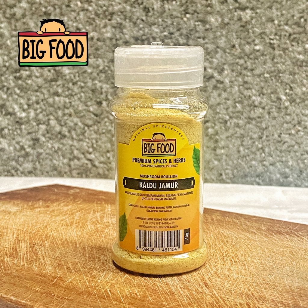 

Big Food Kaldu Jamur Non MSG 75 gram