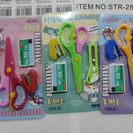 

STATIONARY SET BARANG JOURNALING LUCU GUNTING AMAN UNTUK ANAK STAPLER STAPLES/KADO UNIK