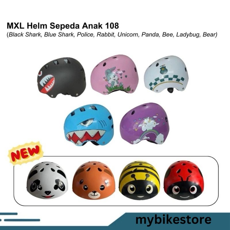 helm mxl anak 108 | helm mxl 108 anak | helm sepeda anak