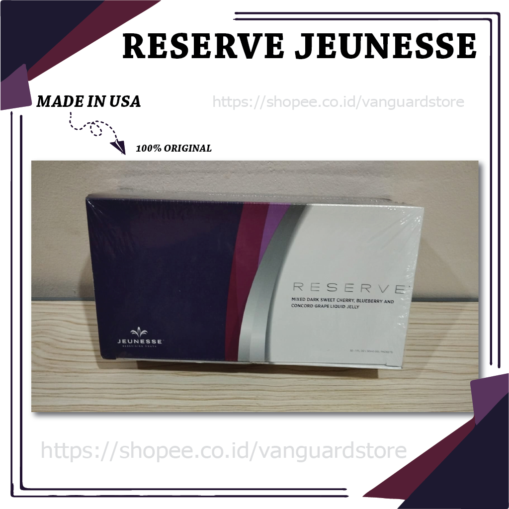 RESERVE JEUNESSE ORIGINAL MADE IN USA 100% ORIGINAL