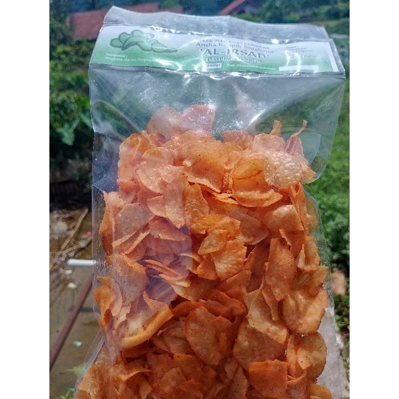 

Kripset (Suka Kripik by Keripik Singkong AL-IRSAD) 200 gr pedass