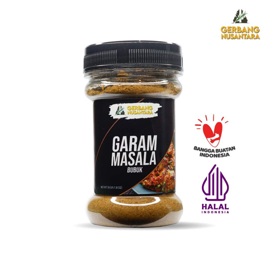 

Gerbang Nusantara - Rasa Garam Masala Instant Rempah Bubuk Bumbu Masak Dapur Rempah 50gr