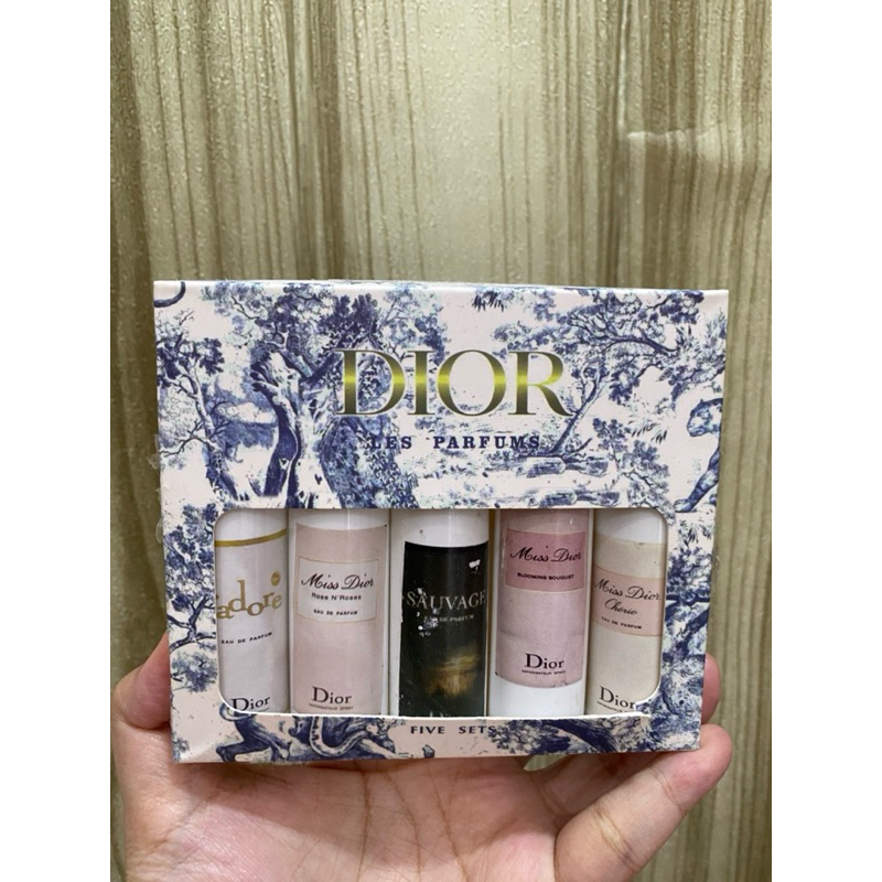 Parfum Dior set isi 5 pcs. Travelling set murah COD Bali