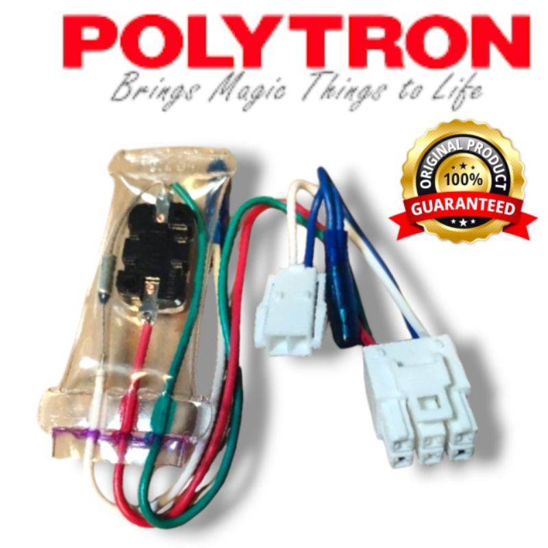 FUSE BIMETAL DEFROS BIMETAL DEFROS KULKAS POLYTRON SOKET BESAR ORIGINAL
