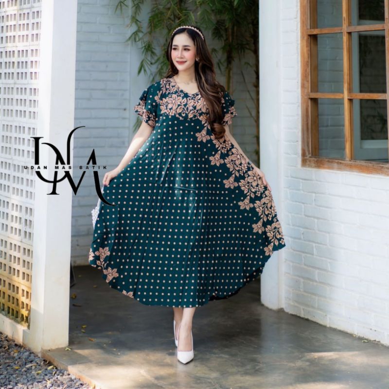 DRESS PAYUNG JUMBO LD 120 - DRESS VIRAL SHOPEE TERBARU KEKINIAN - BAHAN RAYON PREMIUM TEBAL BY BATIK