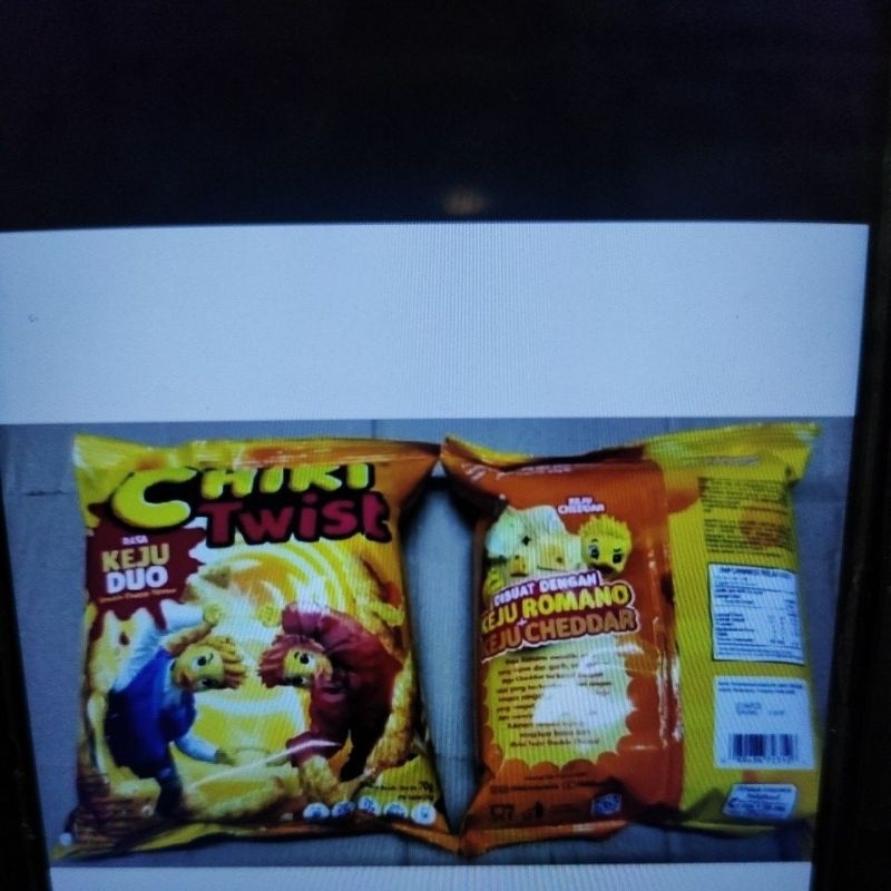 

Chiki Twist Keju Duo 70 gr