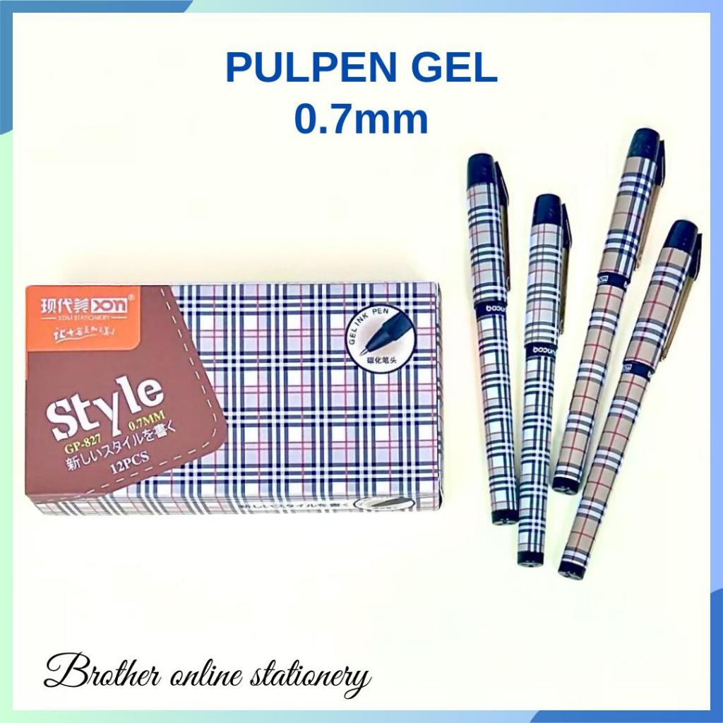 

BOS Pen Gel 0.7mm XDM-827/ Balpen Tinta/ Pulpen/ Pena Sekolah Kantor
