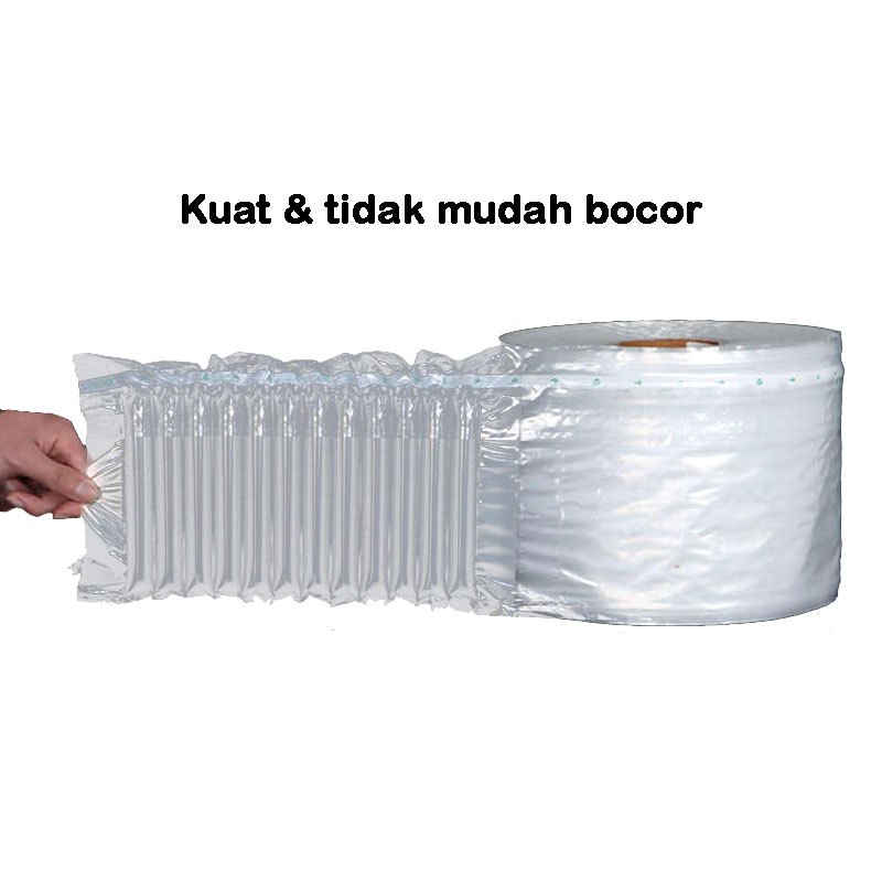 

Packing Air Wrap Air Cushion Poly Air Bubble Plastik Pelindung Pengiriman Barang Pecah Belah 1 m