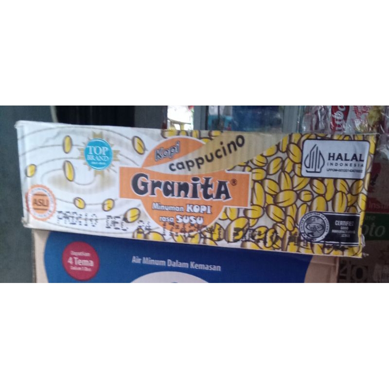 

Granita Kopi Cappucino ( isi 24 pcs x 175 ml)