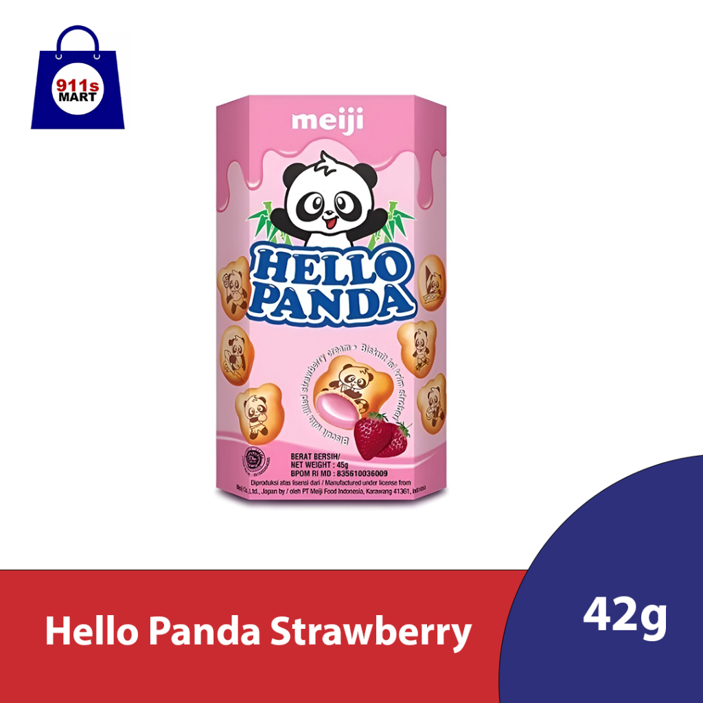 

Hello Panda Rasa Strawberry 42g